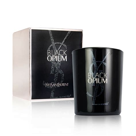 ysl black opıum candle|Black Opium YSL beauty.